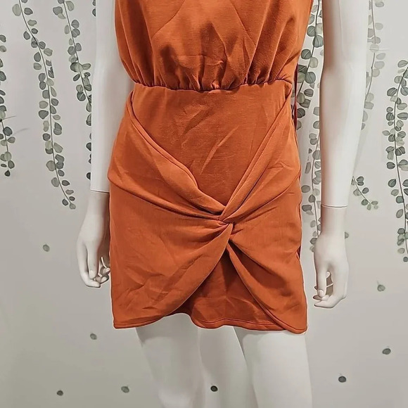 Free People Runaway Knit Mini in Brandy - Picture 4 of 11